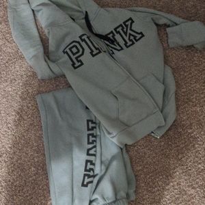Pink sweat outfit make an offer